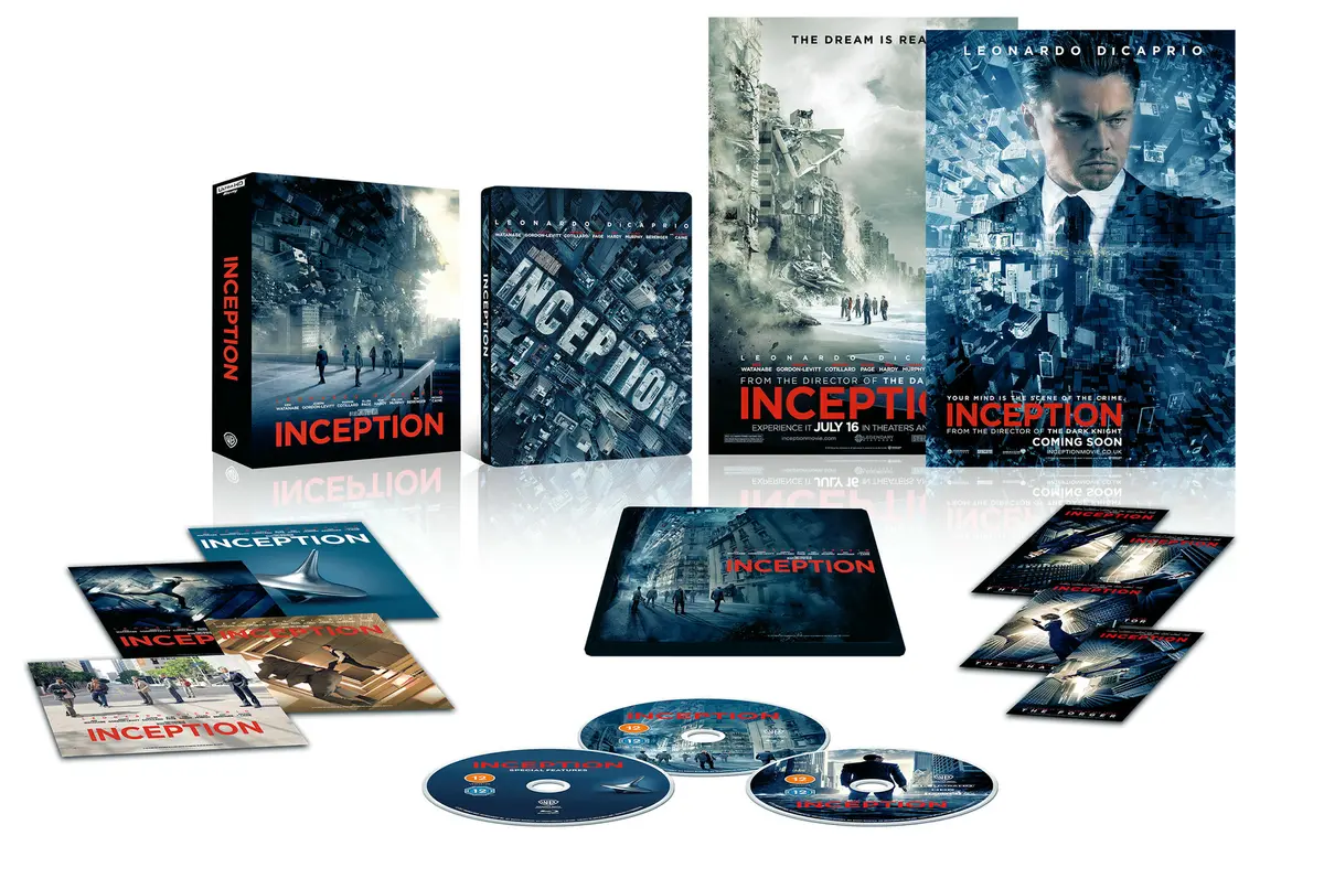 Inception Steelbook (Blu-Ray + 4K UHD)