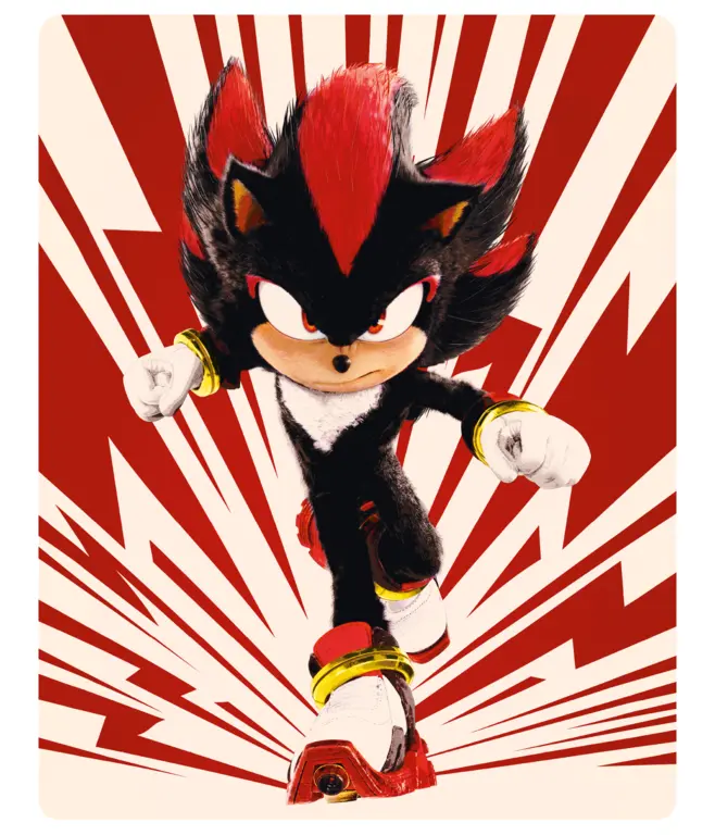 Sonic the Hedgehog 3 Steelbook Shadow Edition (4K UHD)