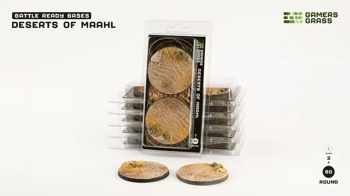 Deserts of Maahl Bases Oval 60 mm (4)