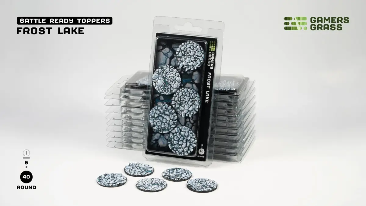 Frost Lake Bases Round 40mm (5)