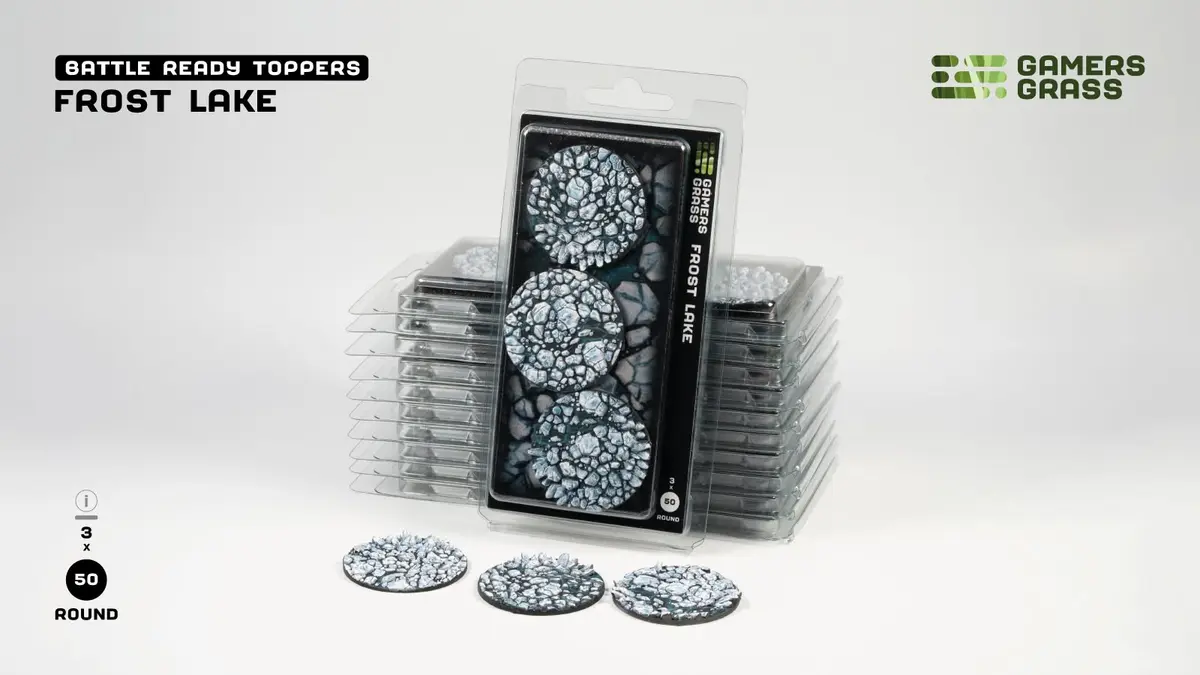 Frost Lake Bases Round 50mm (3)