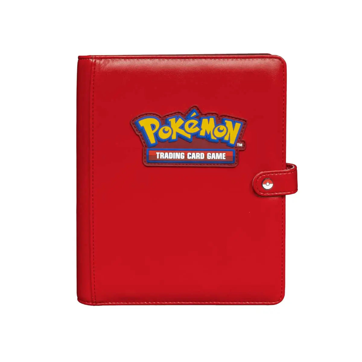 Red Pokemon 4-Pocket Premium Snap Binder
