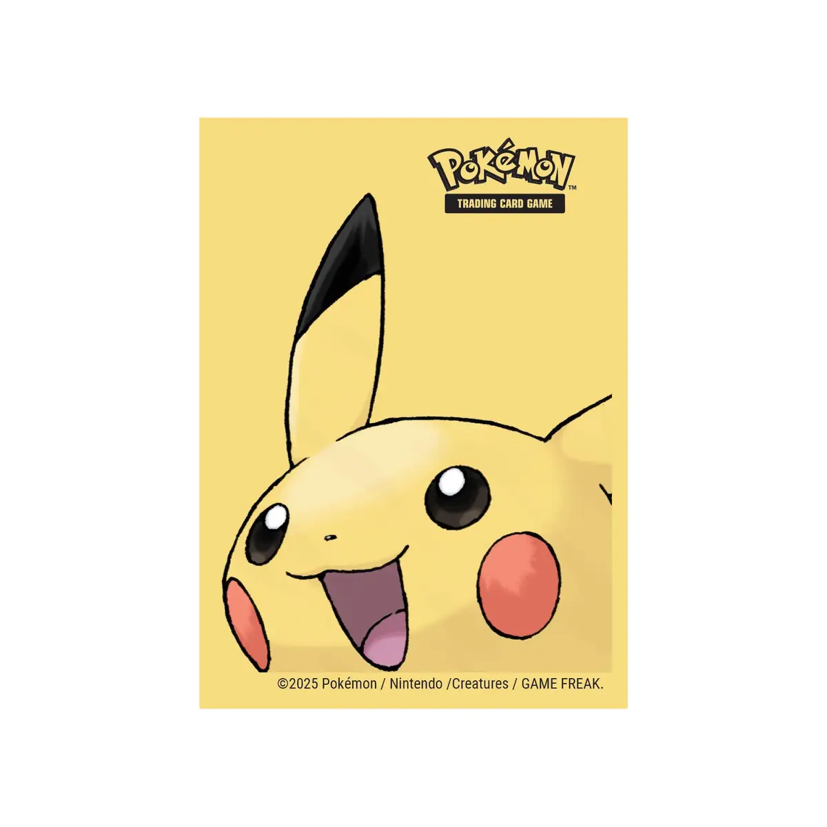 Pikachu 2025 Card Protector Standard Size Sleeves (65)