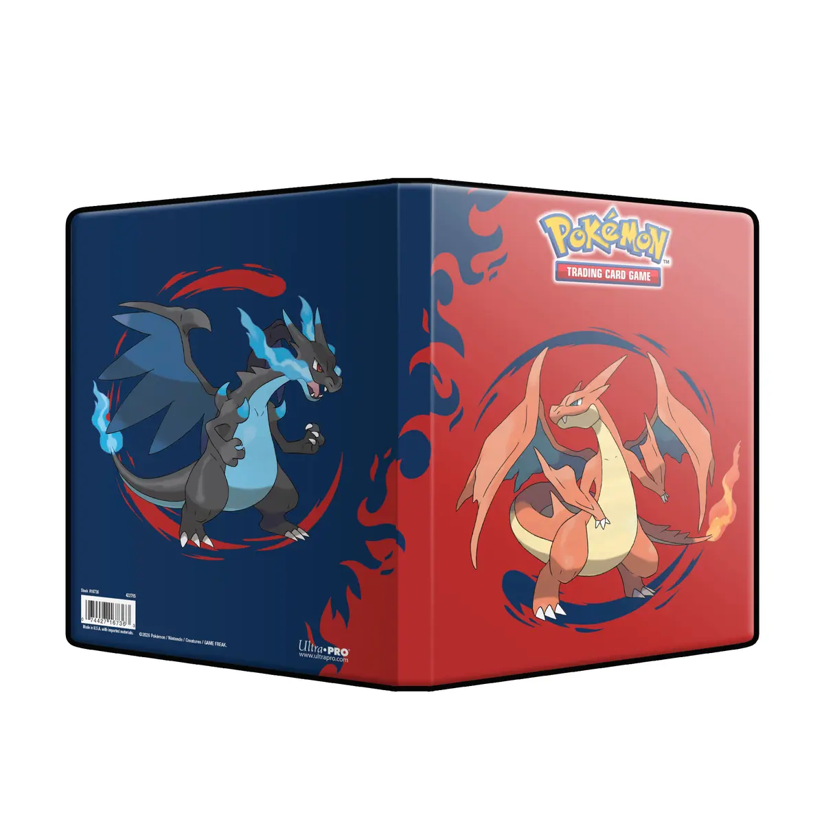 Mega Charizard X & Mega Charizard Y 4-Pocket Portfolio