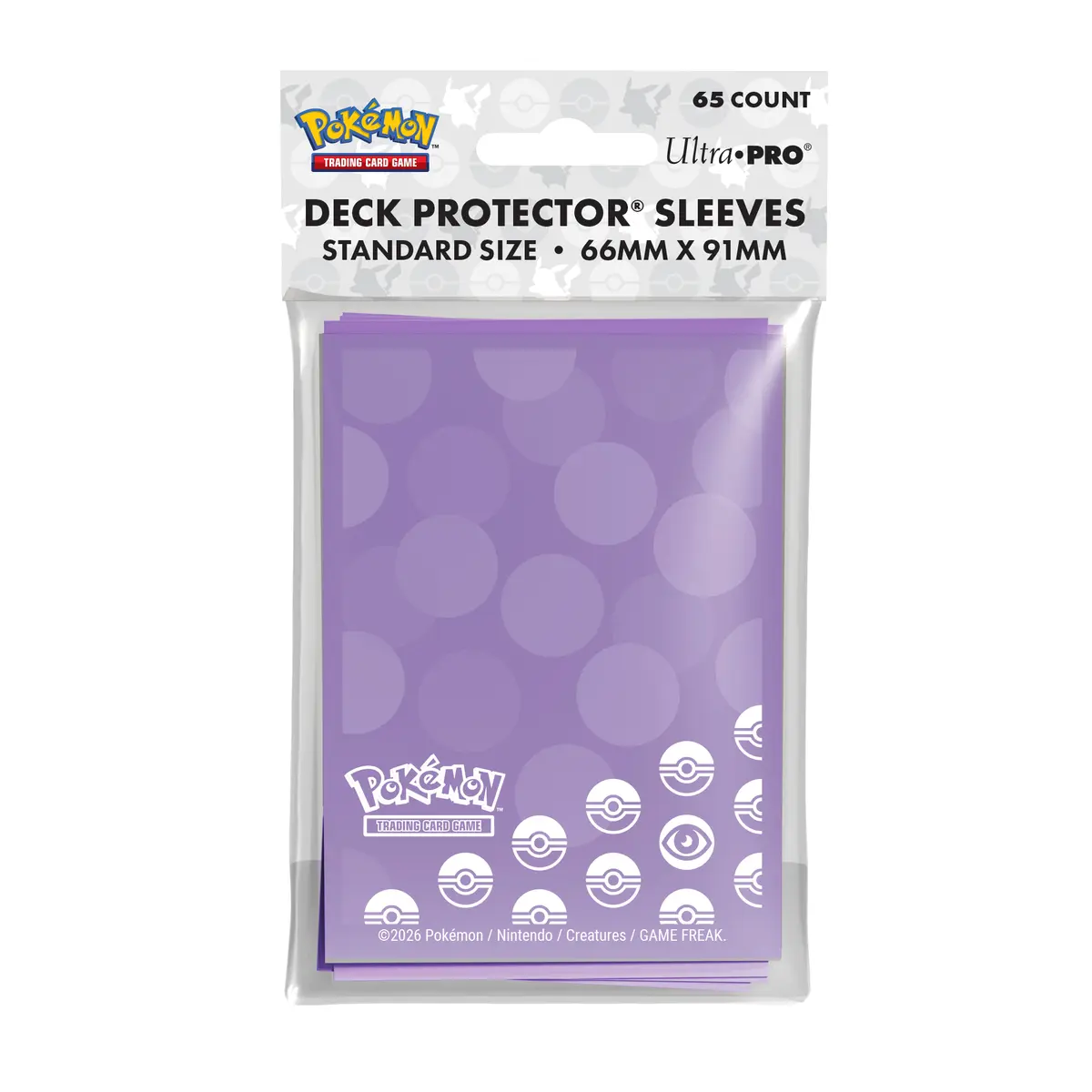 Pokemon Energy Psychic Type Standard Size Sleeves (65)