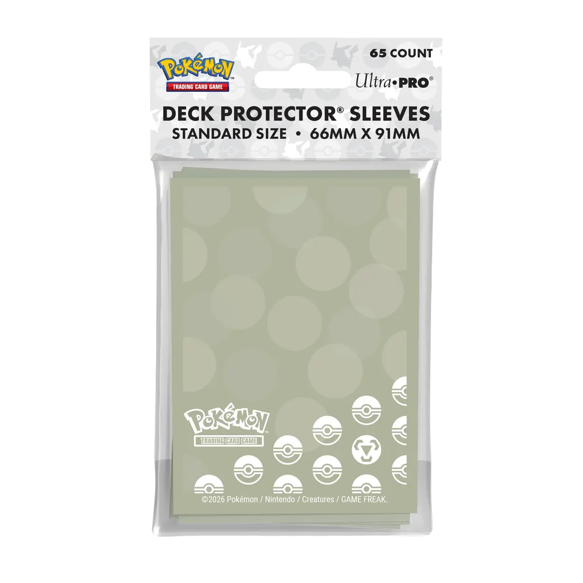 Pokemon Energy Metal Type Standard Size Sleeves (65)
