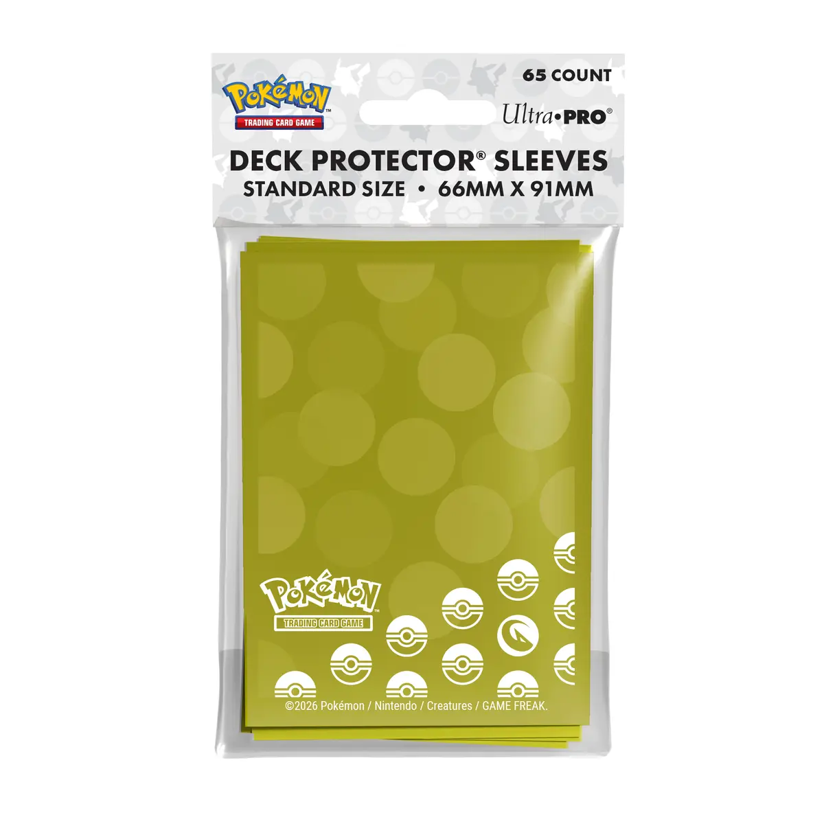 Pokemon Energy Dragon Type Standard Size Sleeves (65)