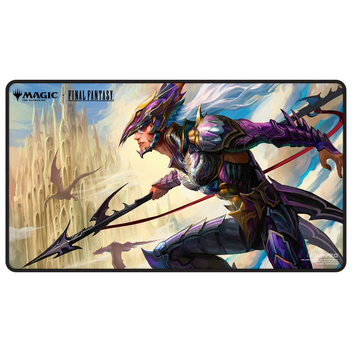 Final Fantasy Kain, Traitorous Dragoon Black Stitched Play Mat