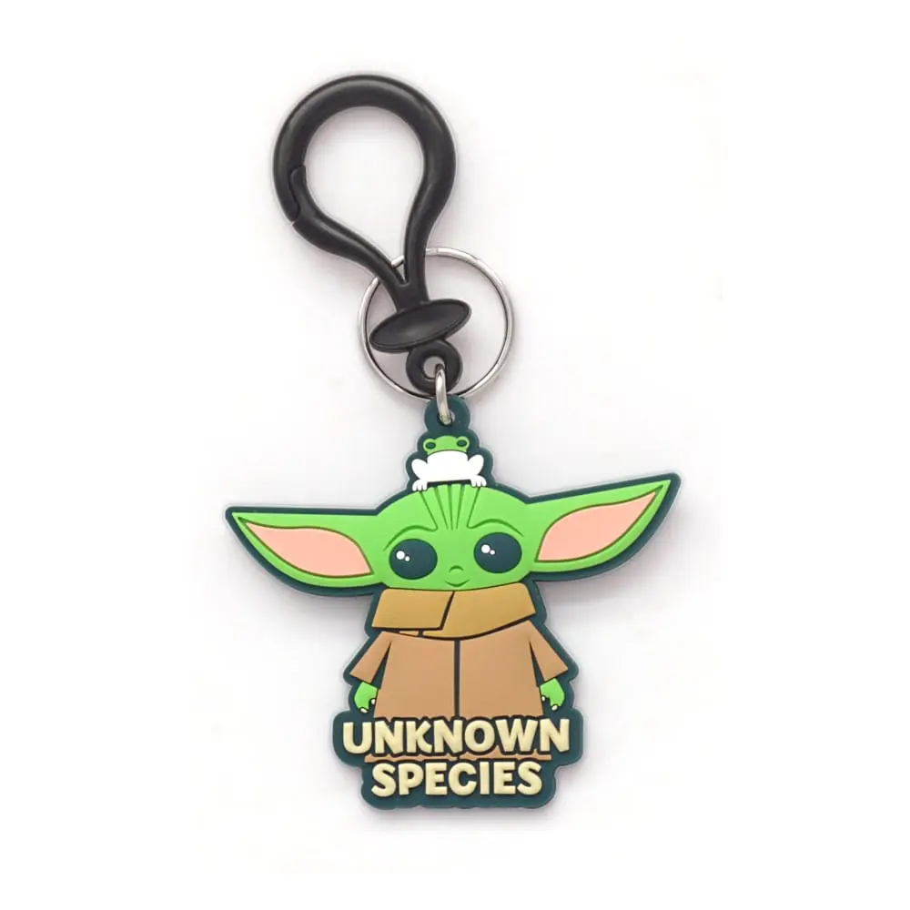 Grogu Unknown Species Soft Touch PVC Bag Clip