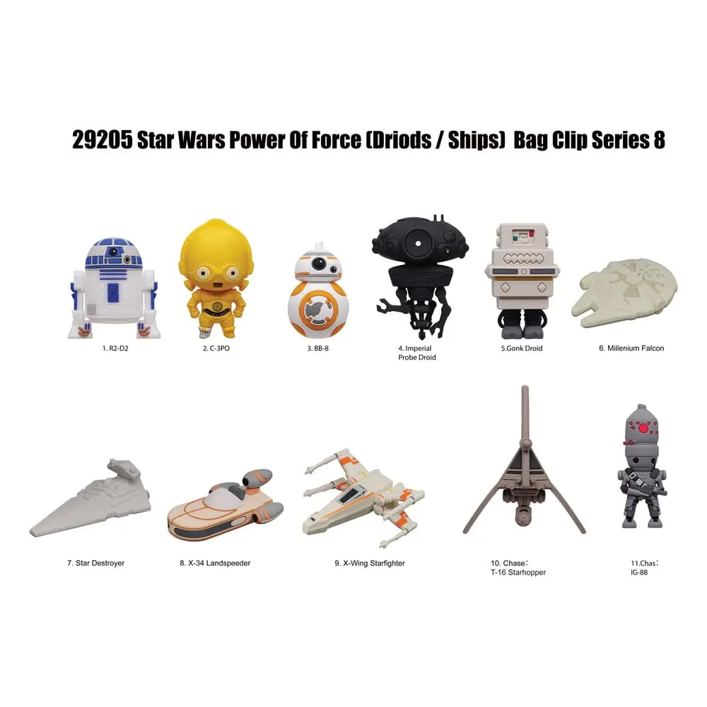 Power of the Force PVC Bag Clip