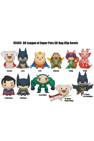 DC Super Pets PVC Bag Clip