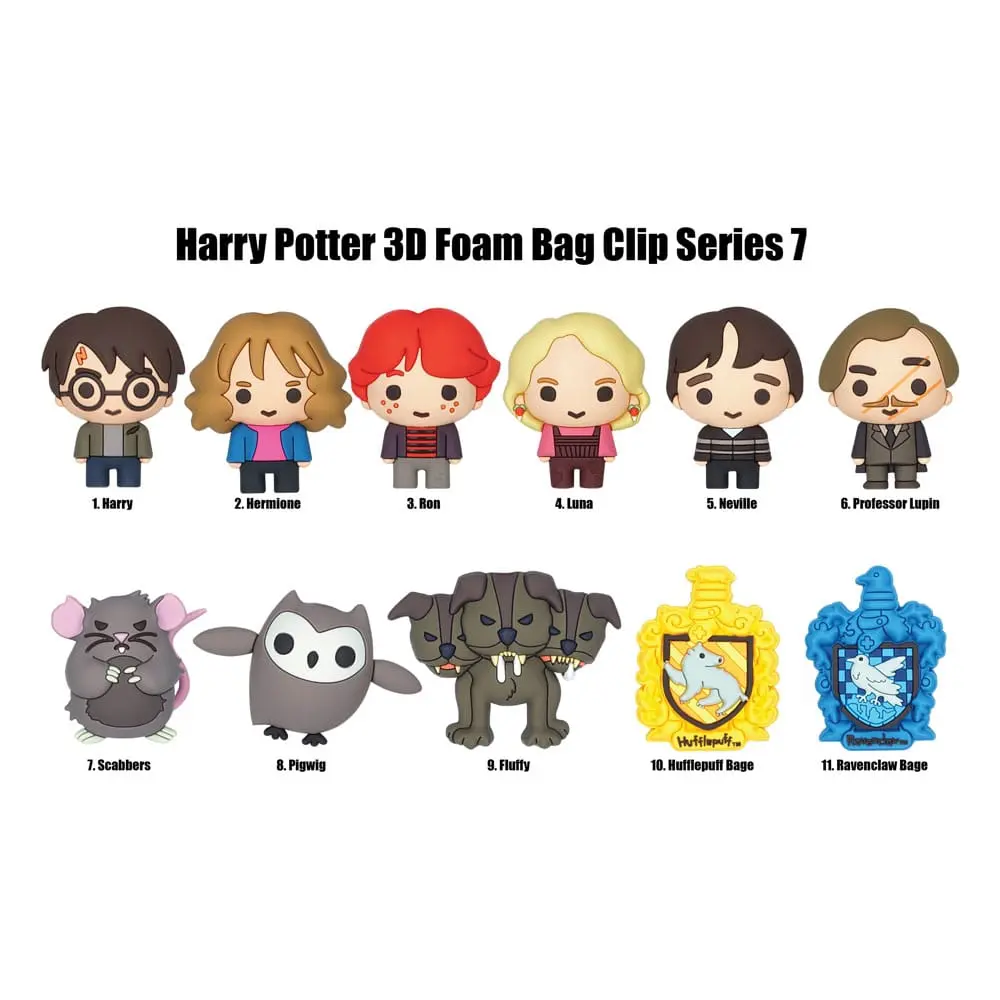 Harry Potter Series 7 PVC Bag Clip