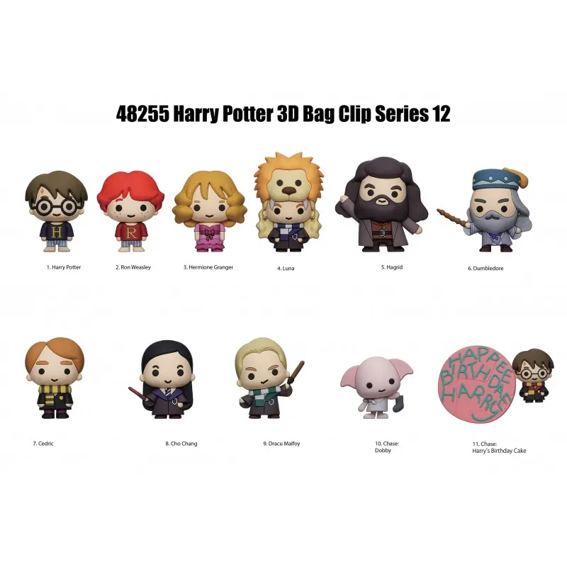 Harry Potter PVC Bag Clip