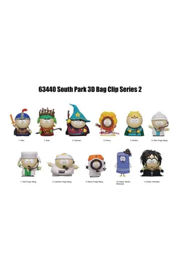 South Park Series 2 PVC Bag Clip