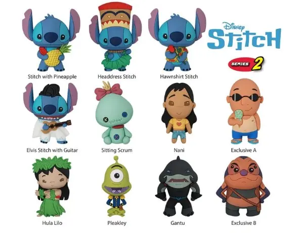 Stitch Series 2 PVC Bag Clip