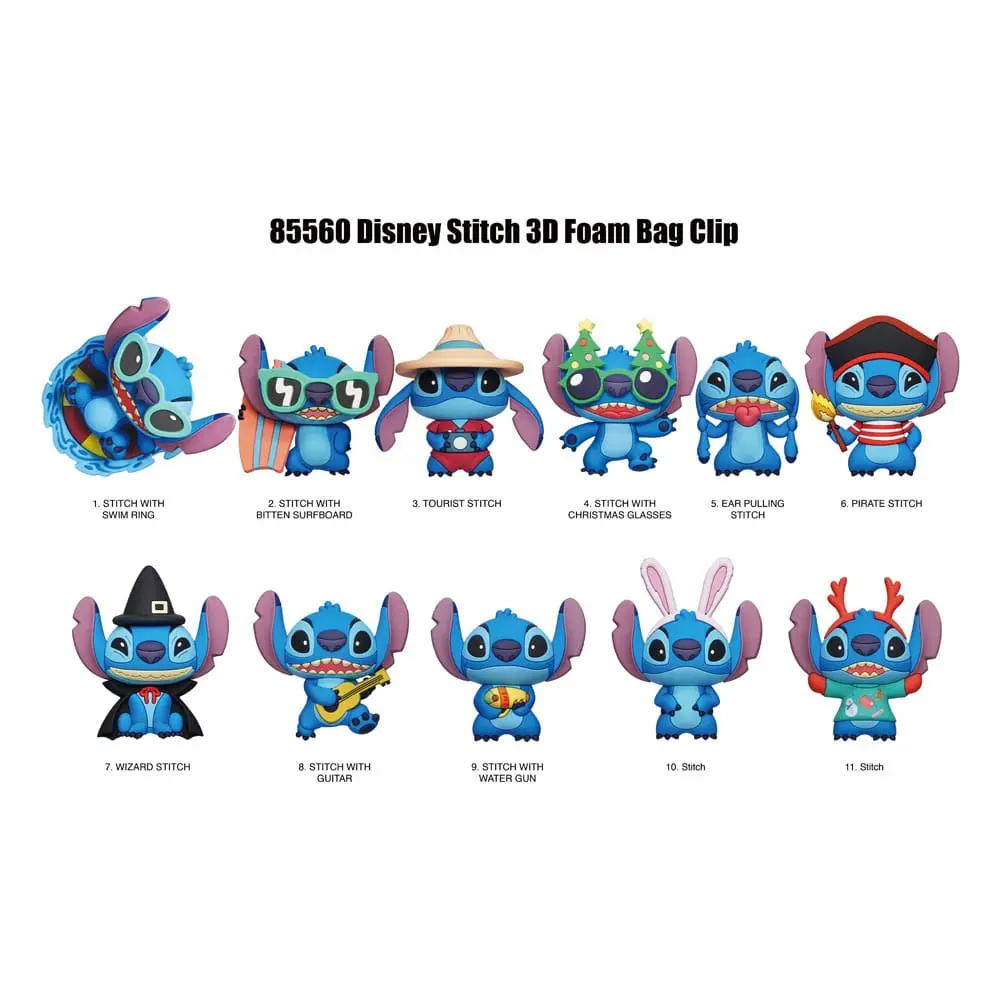 Stitch in Costume Series 3 PVC Bag Clip