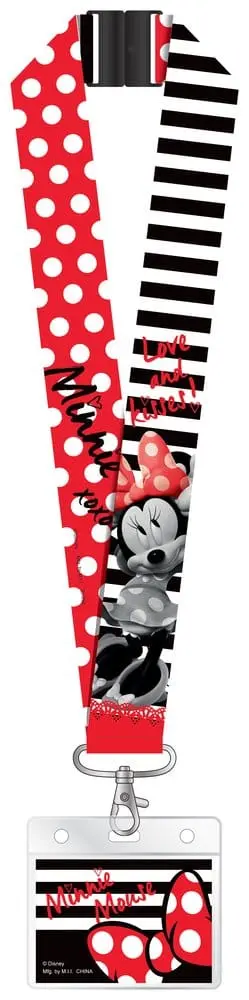 Minnie Mouse Deluxe Lanyard with Card Holder 
