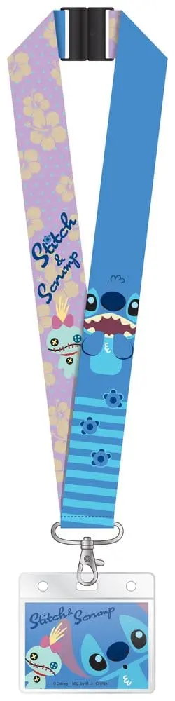 Stitch Deluxe Lanyard with Card Holder 