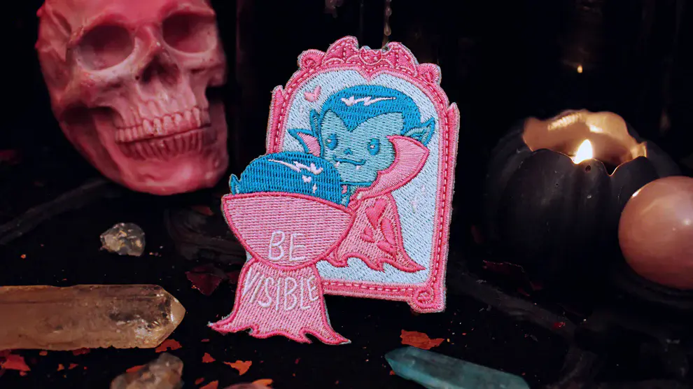 Be Visibile Trans Iron On Patch