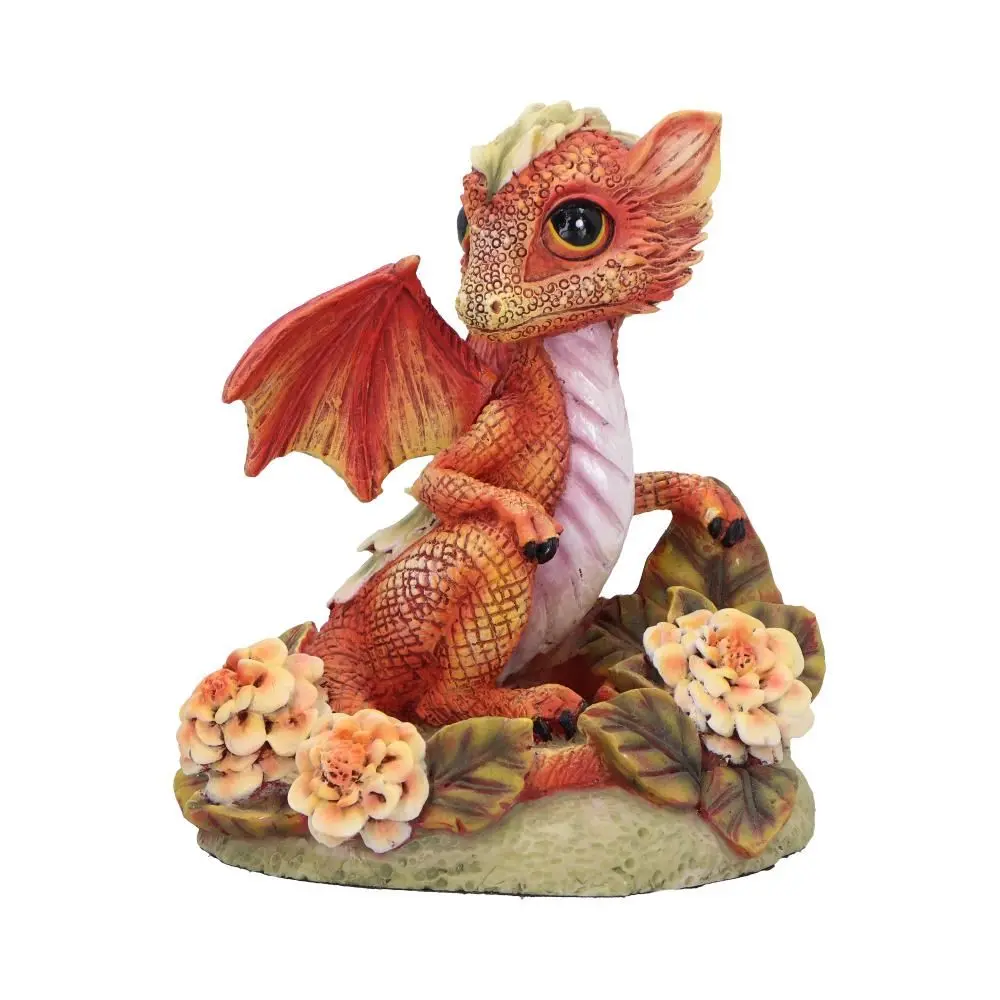 Marigold Flower Dragon Ornament 11 cm