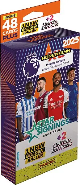 Adrenalyn XL Premier League 2024/2025 Star Signings Blister Pack