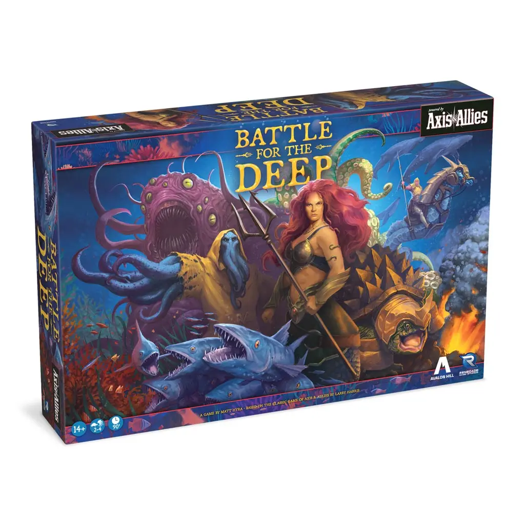 Battle For the Deep Board Game By Axis & Allies