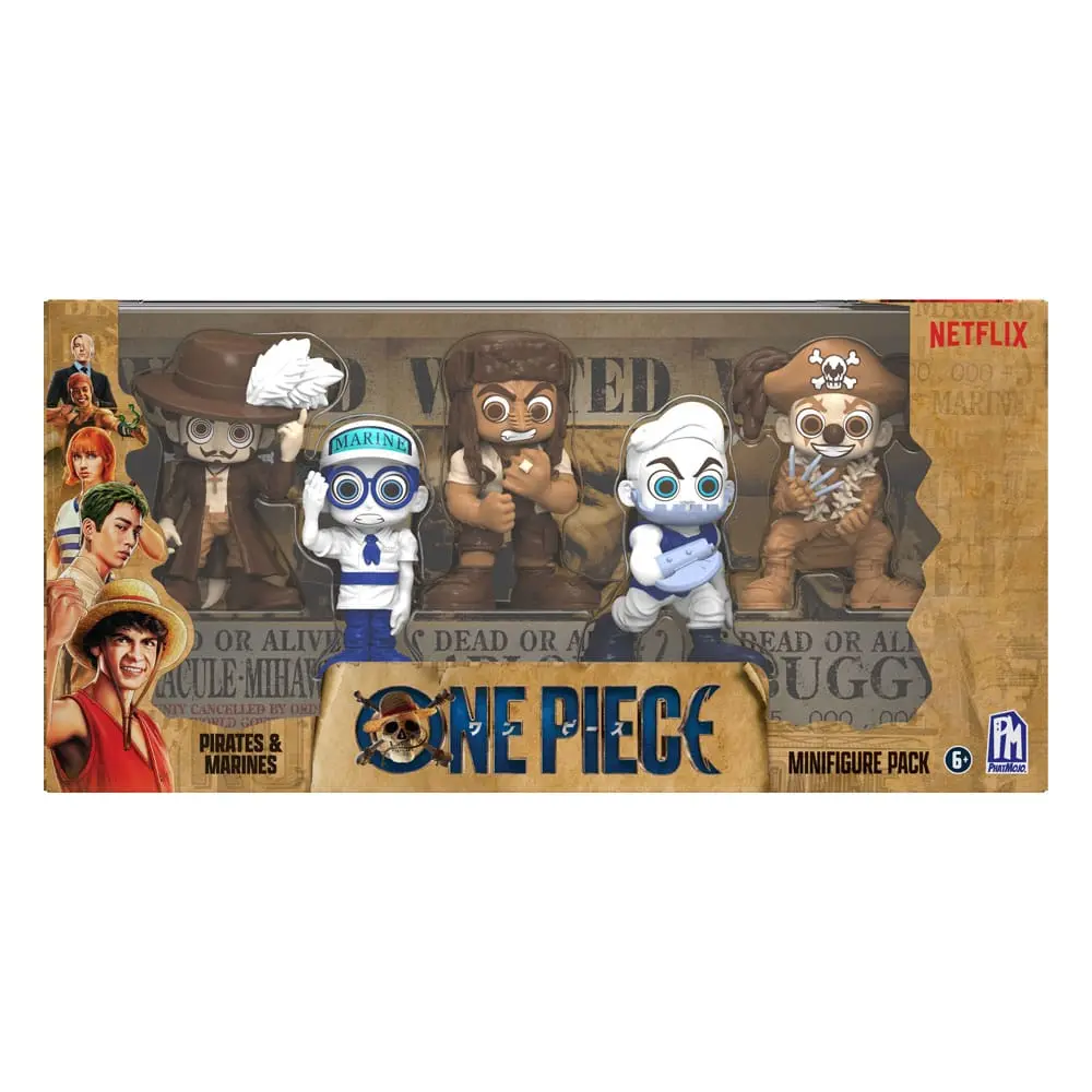One Piece Pirates & Marines Minifigure Pack Set of 5