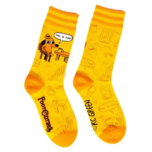 This is Fine: Iconic Edition Socks (36-46)