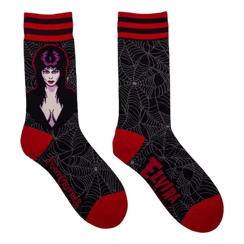 Elvira Mistress of the Dark Socks (36-46)