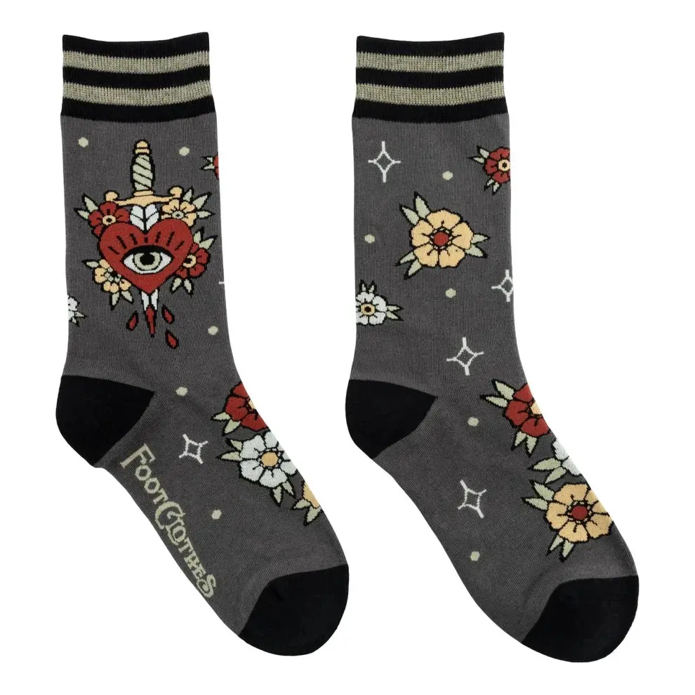 Love Hurts Crew Socks (36-42)
