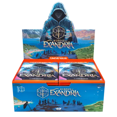 Critical Role: Heroes OF Exandria Booster Display Boks