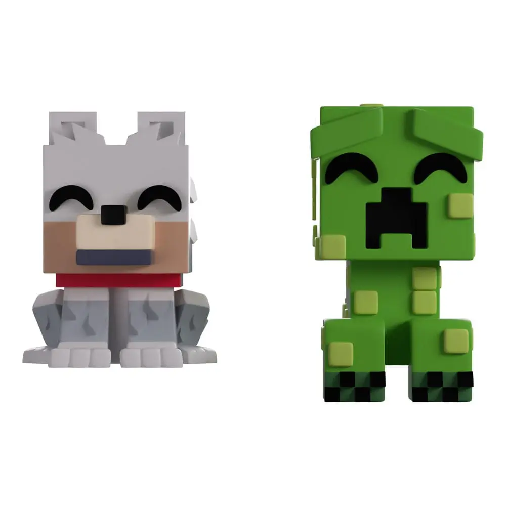 Wolf and Creeper Monitor Buddiez Vinyl Figure 2-Pack