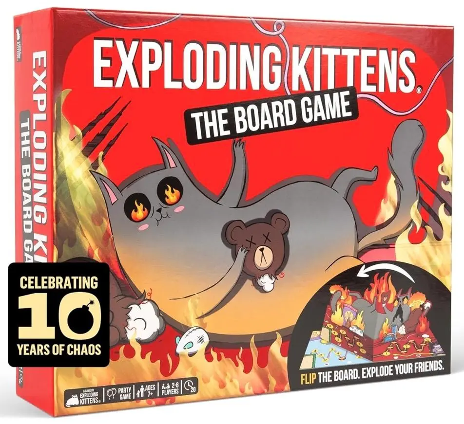 Exploding Kittens: The Board Game - Super Fan Edition