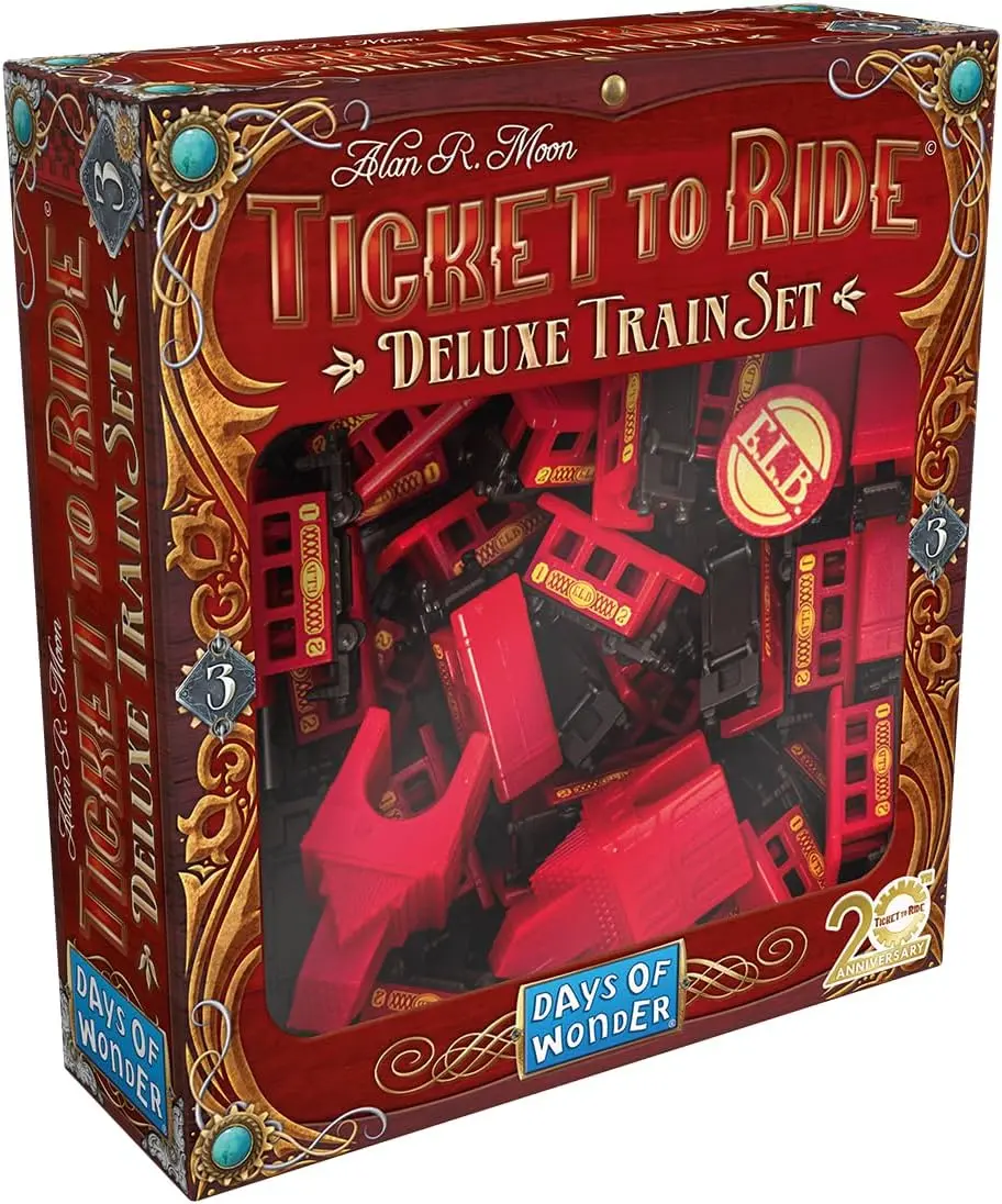Deluxe Train Set Red