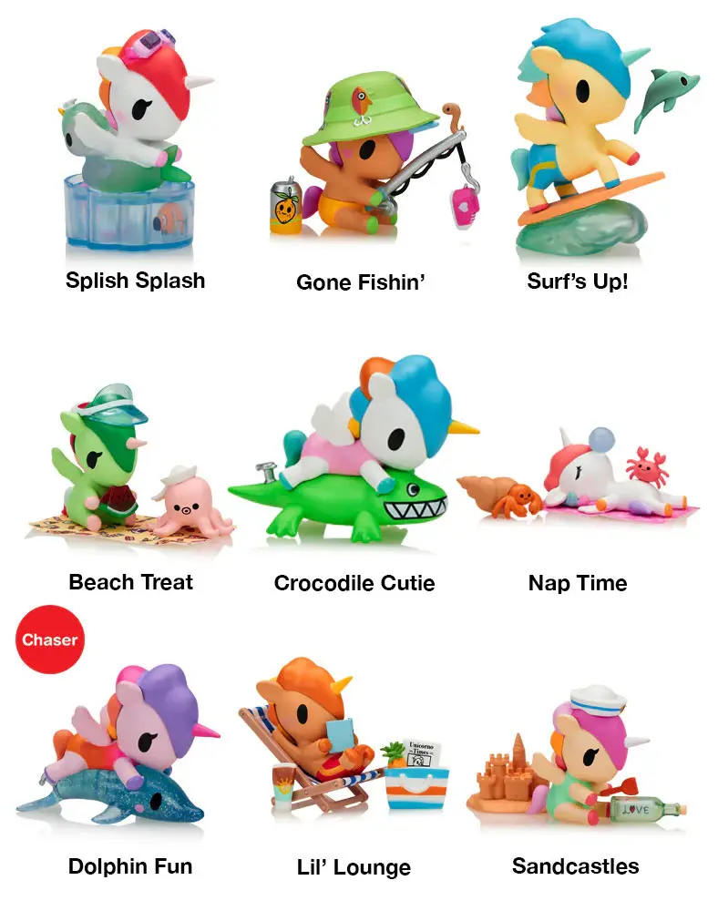 Unicorno Fun in the Sun Blind Box