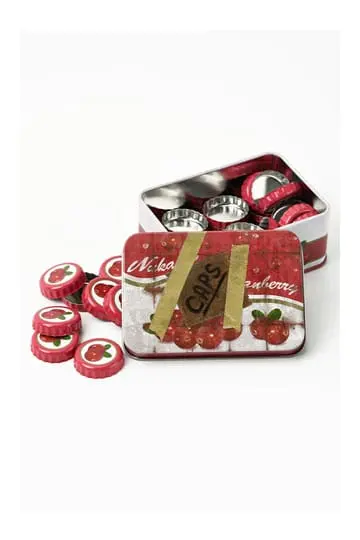 Nuka Cola Cranberry Bottle Caps Collectible Tin 10 cm