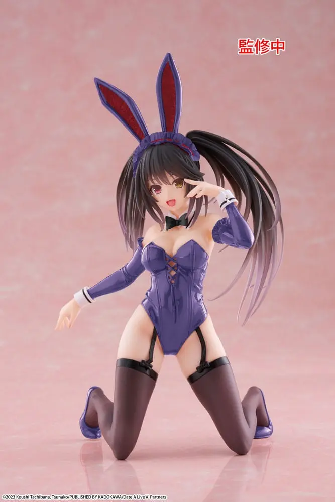 Kurumi Tokisaki Bunny Version Desktop Cute PVC Statue 13 cm
