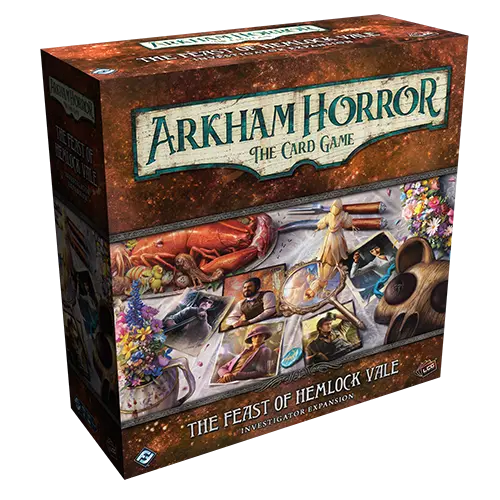 Feast of Hemlock Vale Investigator Expansion, Arkham Horror: The Card Game Revised Edition ( 7B)
