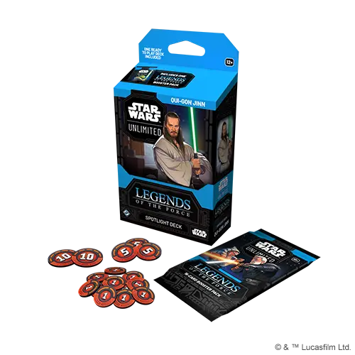 Legends of the Force Qui-Gon Jinn Spotlight Deck