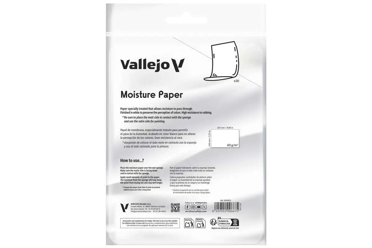 Vallejo Moisture Paper (30)