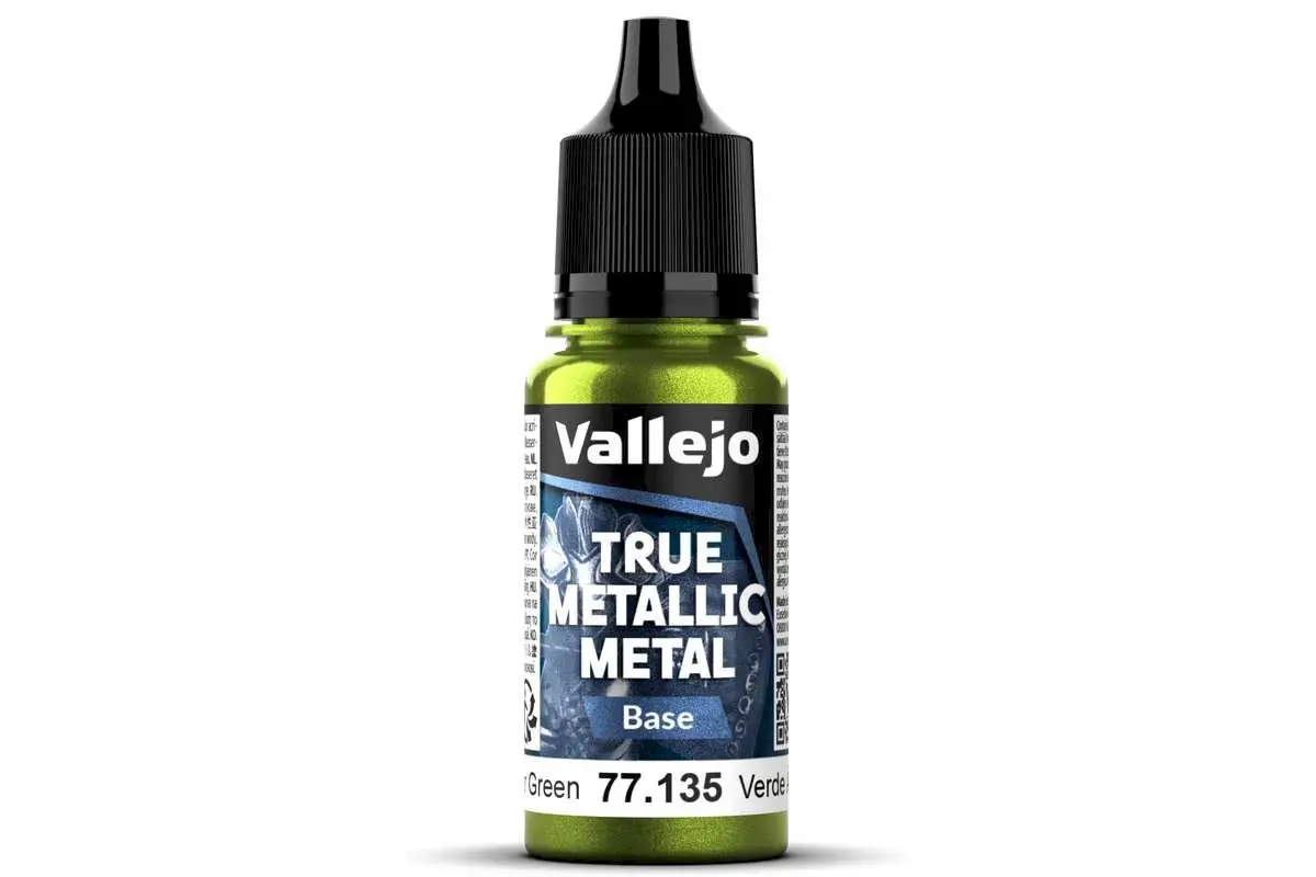 True Metallic Base Amber Green 18 ml