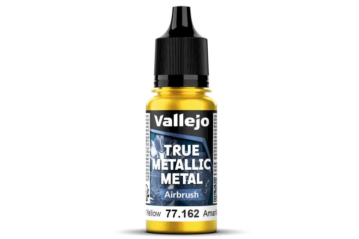 True Metallic Airbrush Radiant Yellow 18 ml
