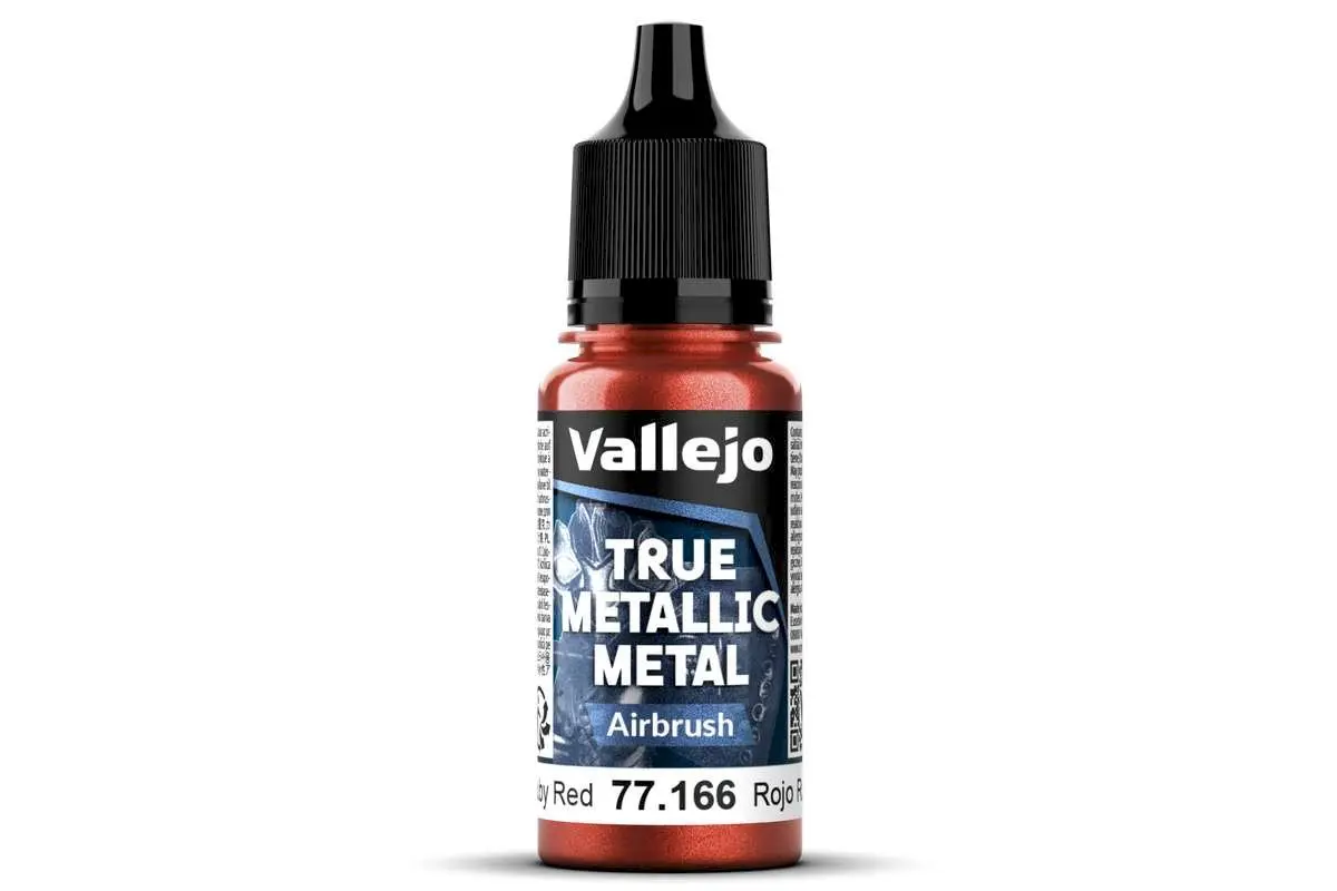 True Metallic Airbrush Ruby Red 18 ml