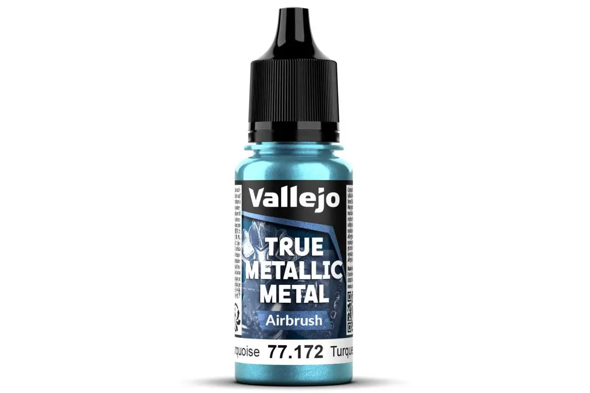 True Metallic Airbrush Hydra Turquoise 18 ml
