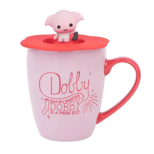 Dobby Premium Mug with Lid 350 ml