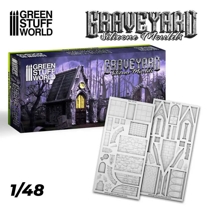 Green Stuff World: Silicone Moulds, Graveyard