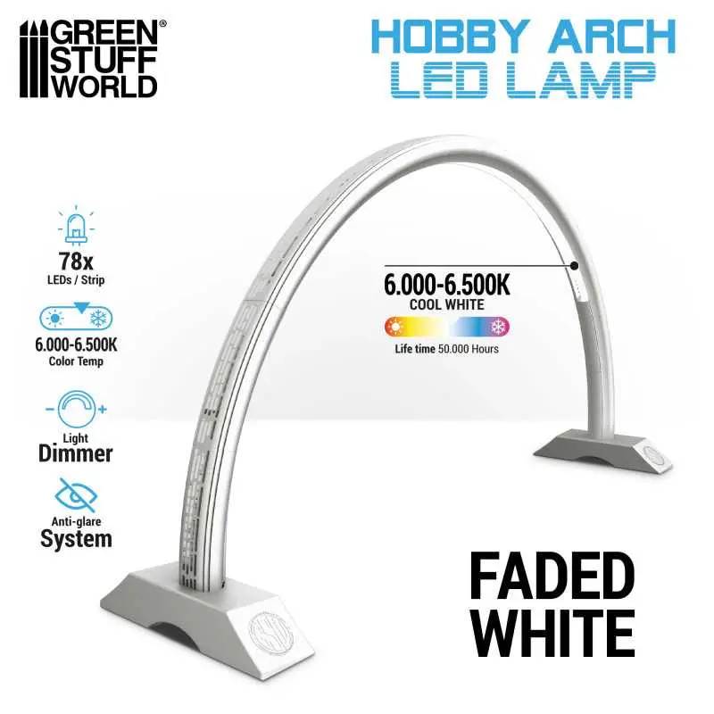 Green Stuff World: Hobby Arch LED Lamp Faded White