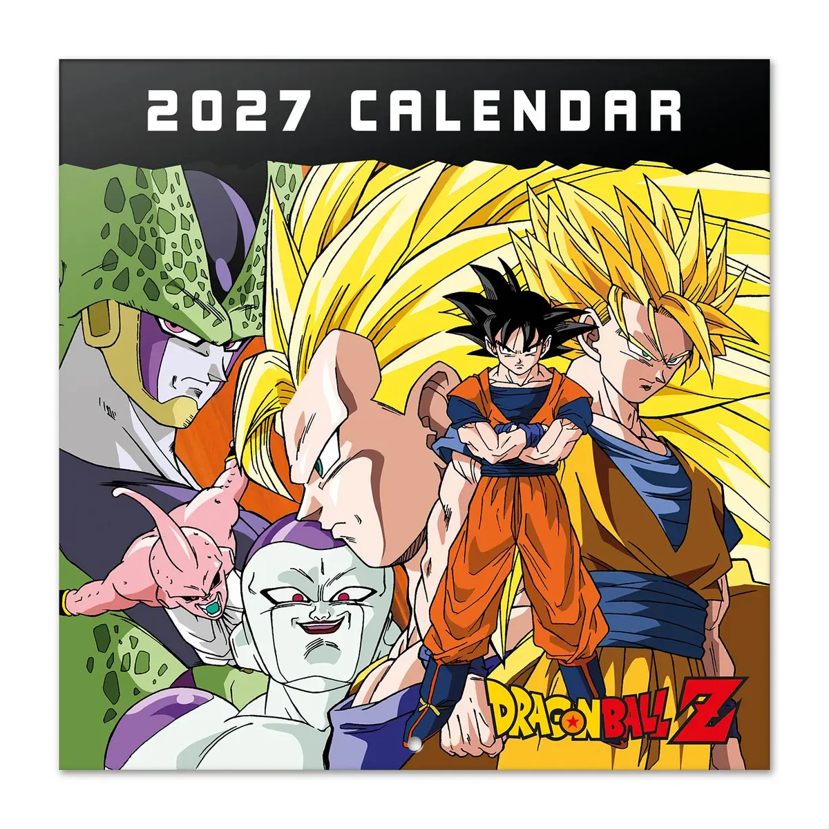Dragon Ball 2027 30X30 Calendar