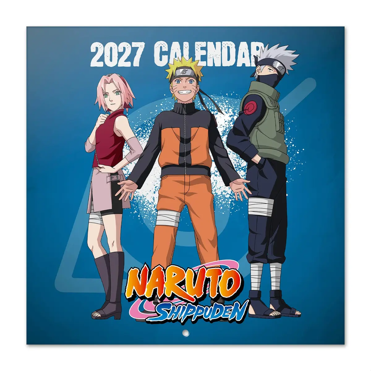 Naruto Shippuden 2027 30X30 Calendar