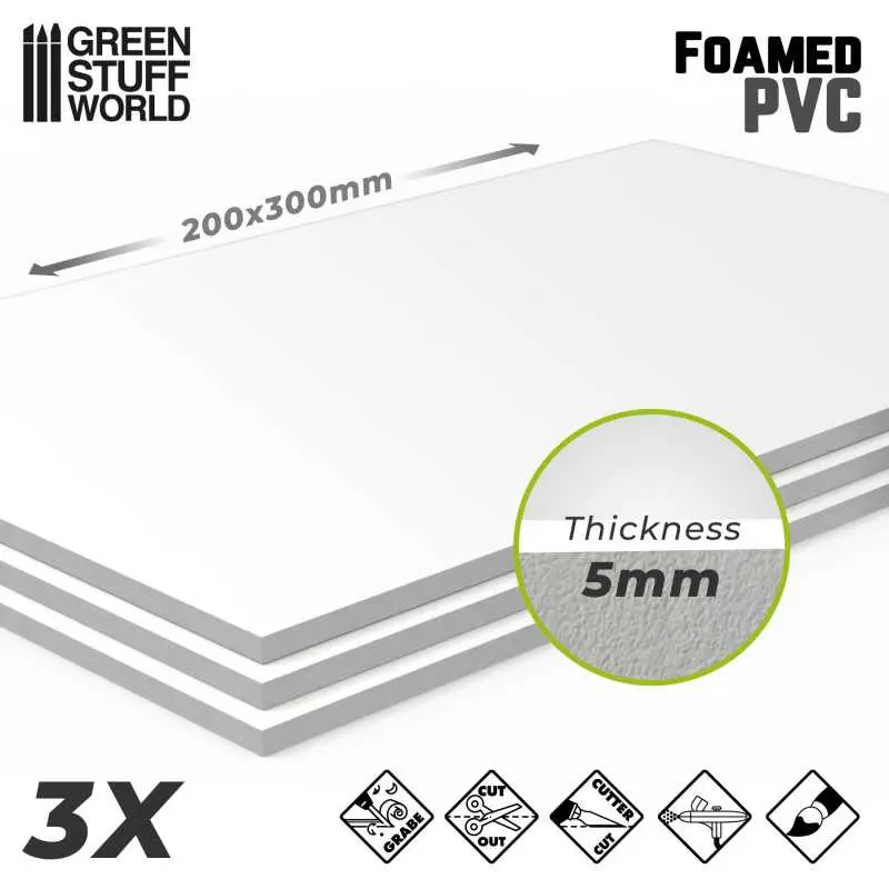 Green Stuff World: Foamed PVC 5mm